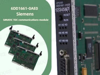 Siemens 6DD1661-0AE0: Enabling Robust Connectivity for Demanding Automation Systems