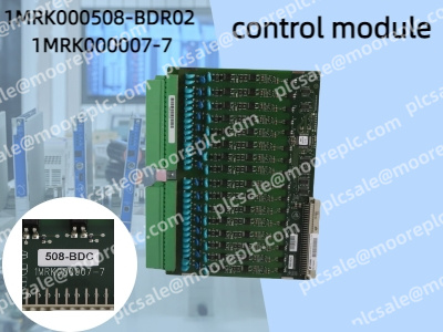 ABB 1MRK000508-BDR02 1MRK000007-7 control module improves industrial automation performance