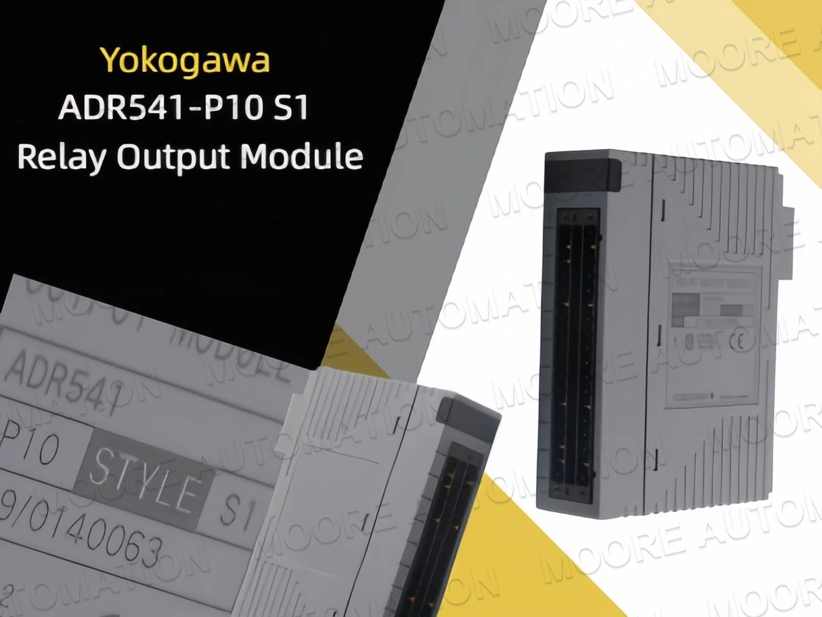 Yokogawa ADR541-P10 S1 Relay Output Module: Voltage control system with electrical power supply activation